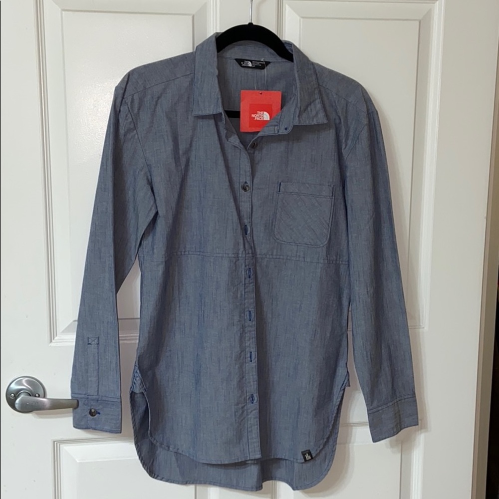 The North Face long sleeved shirt